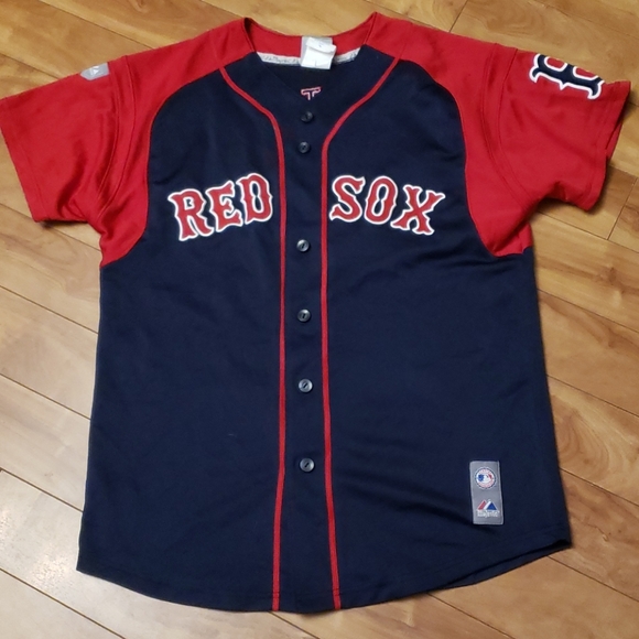 Majestic Boston Red Sox #34 Ortiz jersey